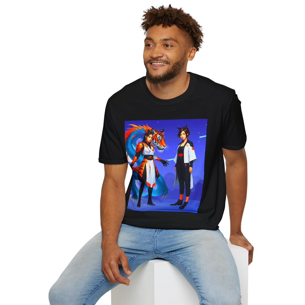 Fantasy Adventure Colorful Tee – Anime Cosplay T-Shirt