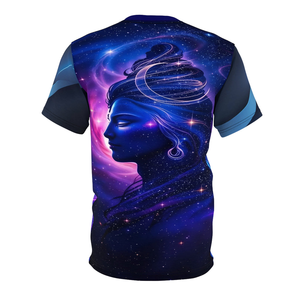 Cosmic Love Shiv & Parvati Tee – Festival Boho Shirt