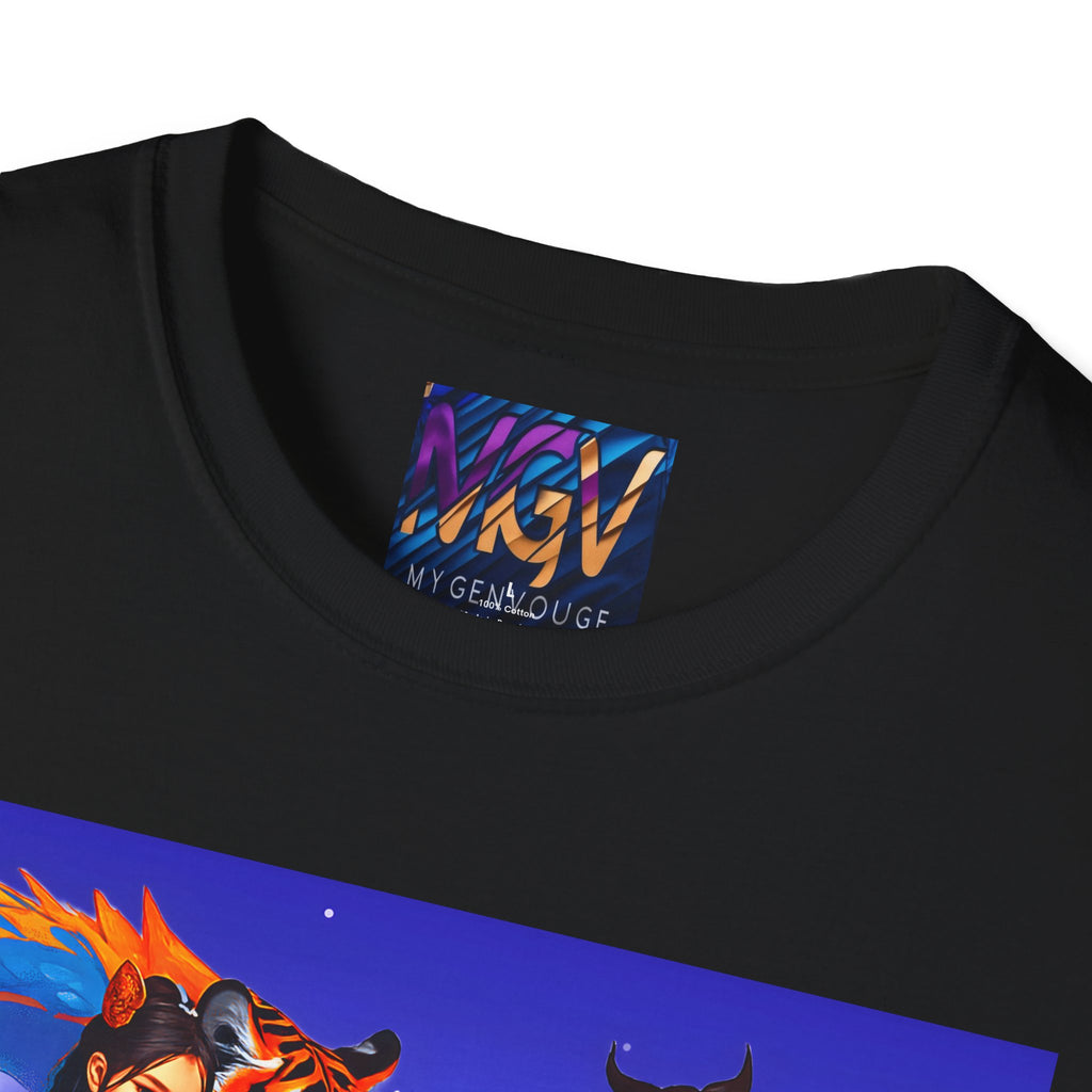 Fantasy Adventure Colorful Tee – Anime Cosplay T-Shirt