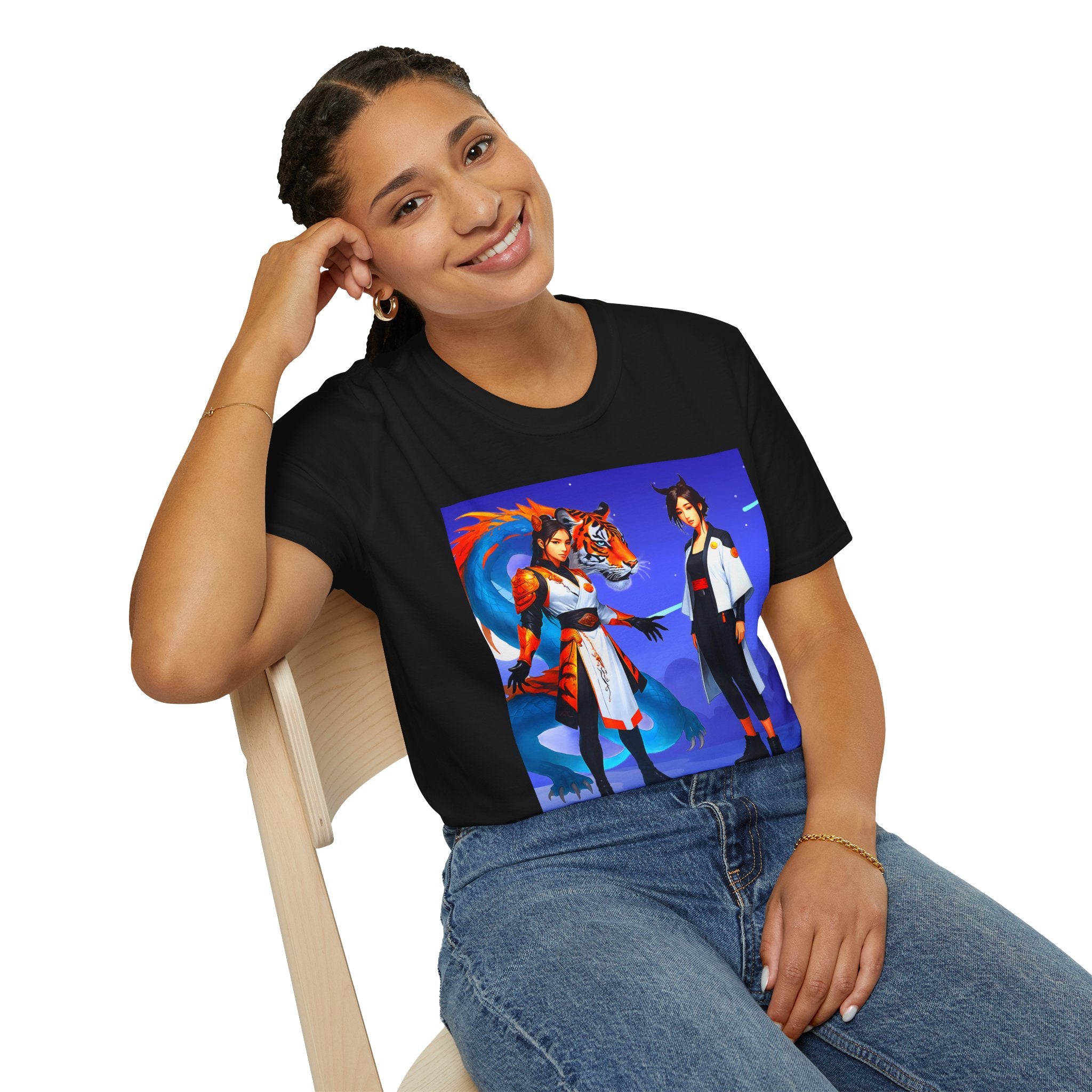 Fantasy Adventure Colorful Tee – Anime Cosplay T-Shirt