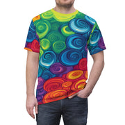 Colorful Swirl Tee.