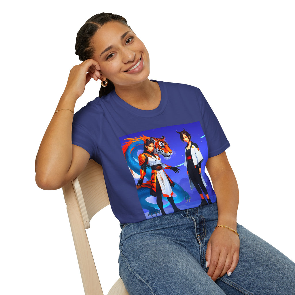 Fantasy Adventure Colorful Tee – Anime Cosplay T-Shirt