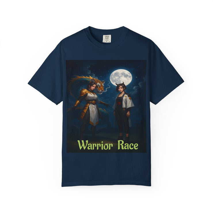 Warrior Race Fantasy Graphic Tee – Gamer Cosplay Shirt