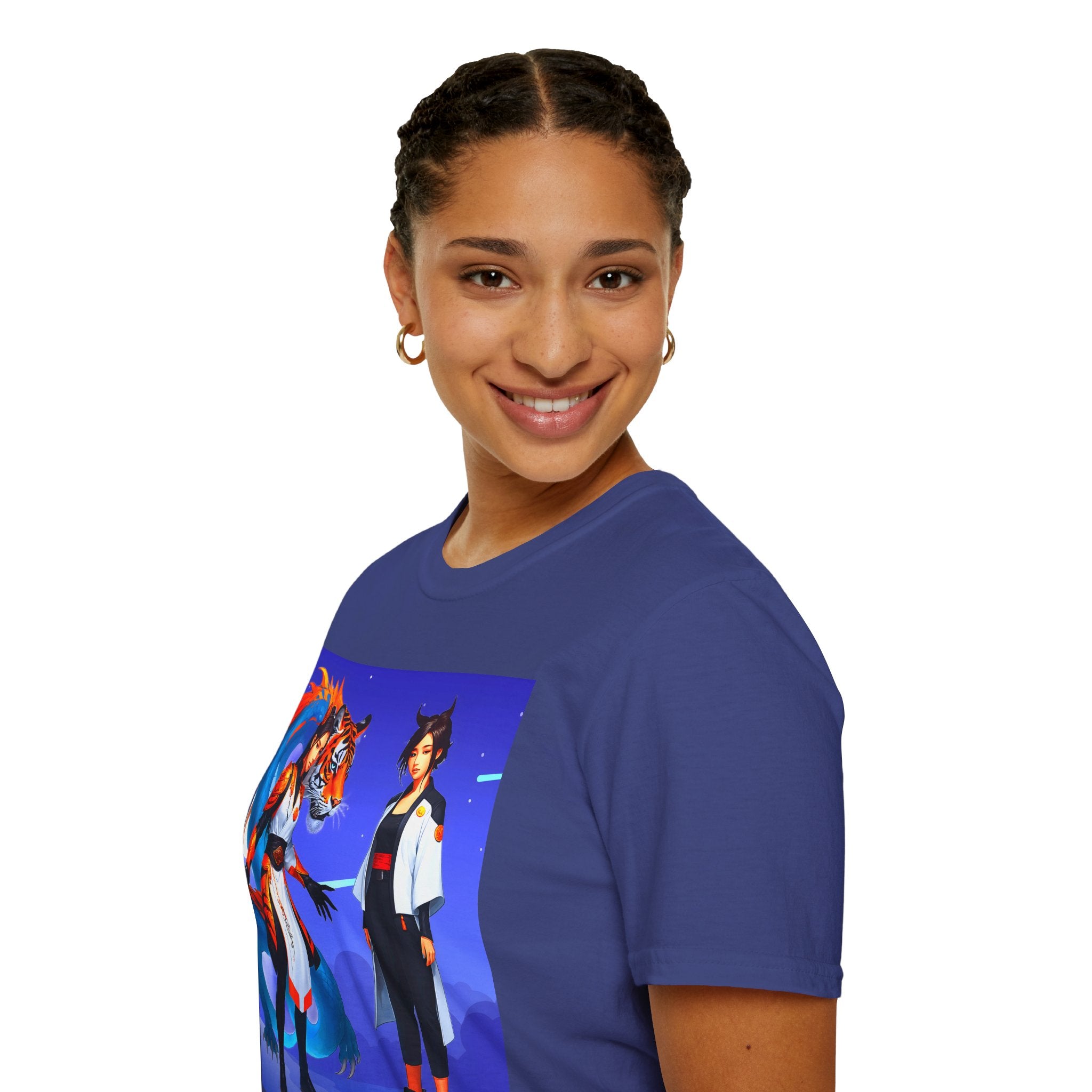 Fantasy Adventure Colorful Tee – Anime Cosplay T-Shirt