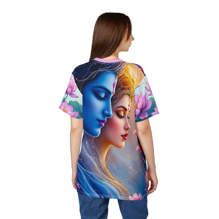 Divine Love Shiv & Parvati Tee – Festival Spiritual Shirt