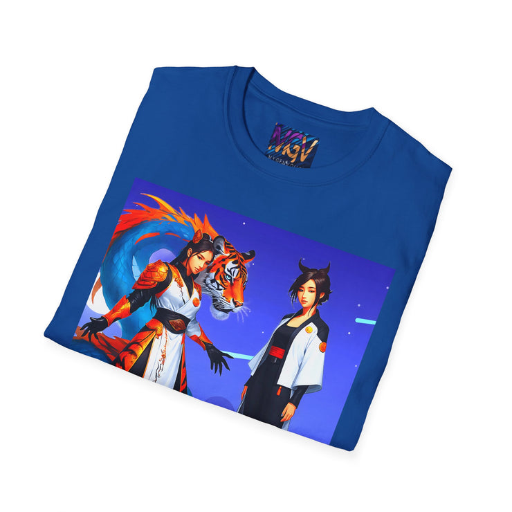 Fantasy Adventure Colorful Tee – Anime Cosplay T-Shirt