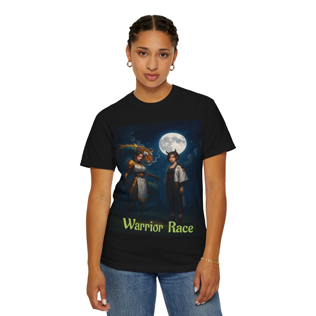 Warrior Race Fantasy Graphic Tee – Gamer Cosplay Shirt