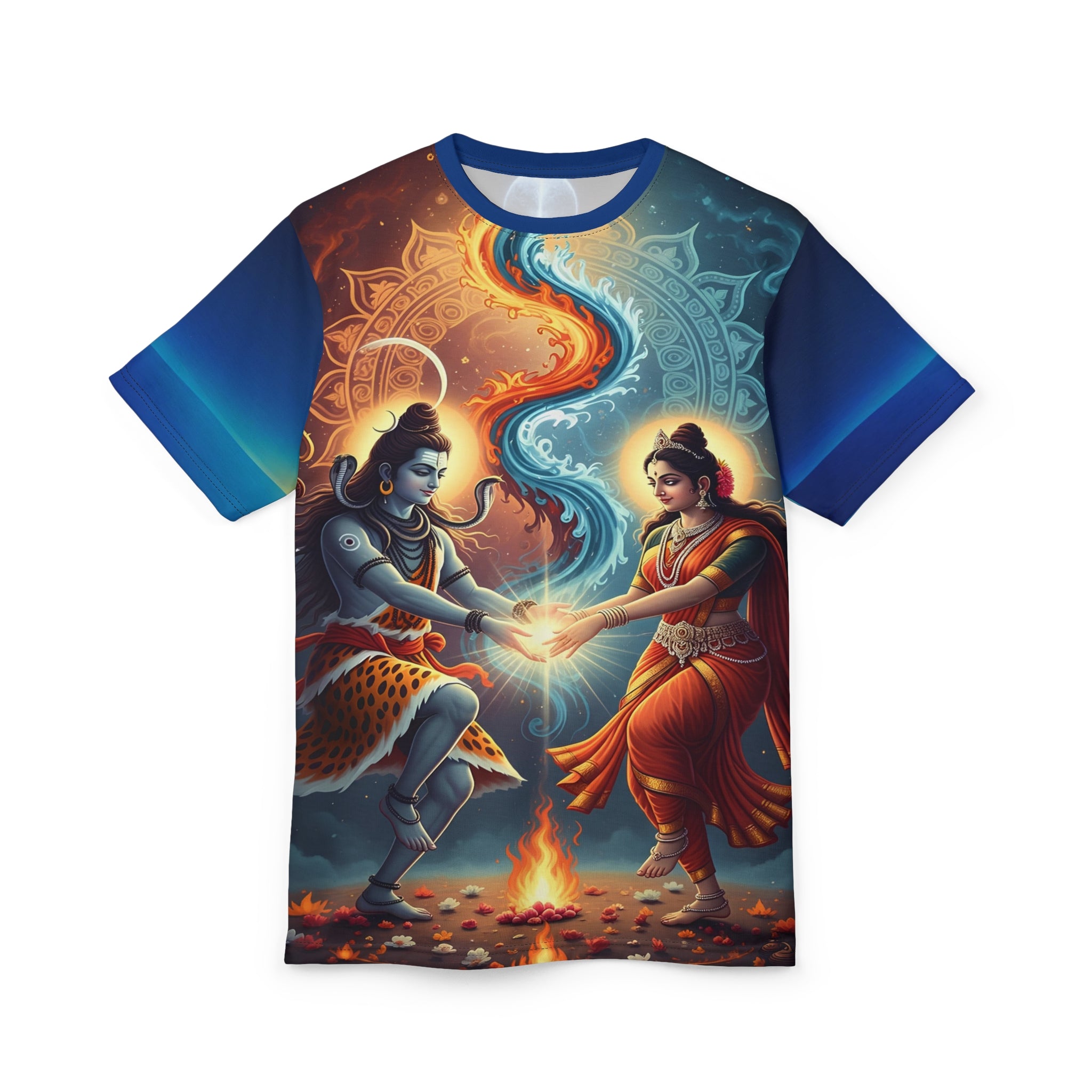 Mythical Dance Spiritual Tee – Festival ShravanMas Wear