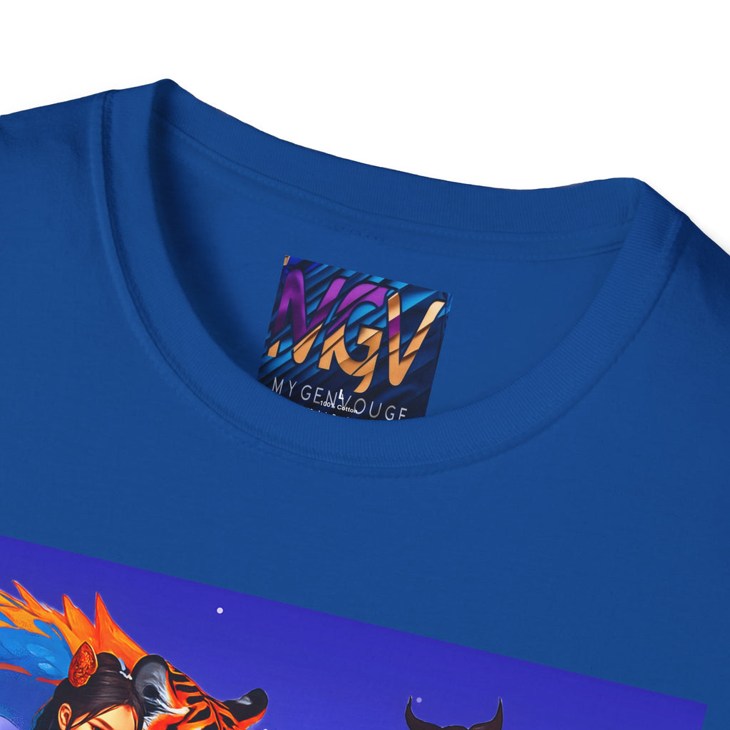 Fantasy Adventure Colorful Tee – Anime Cosplay T-Shirt