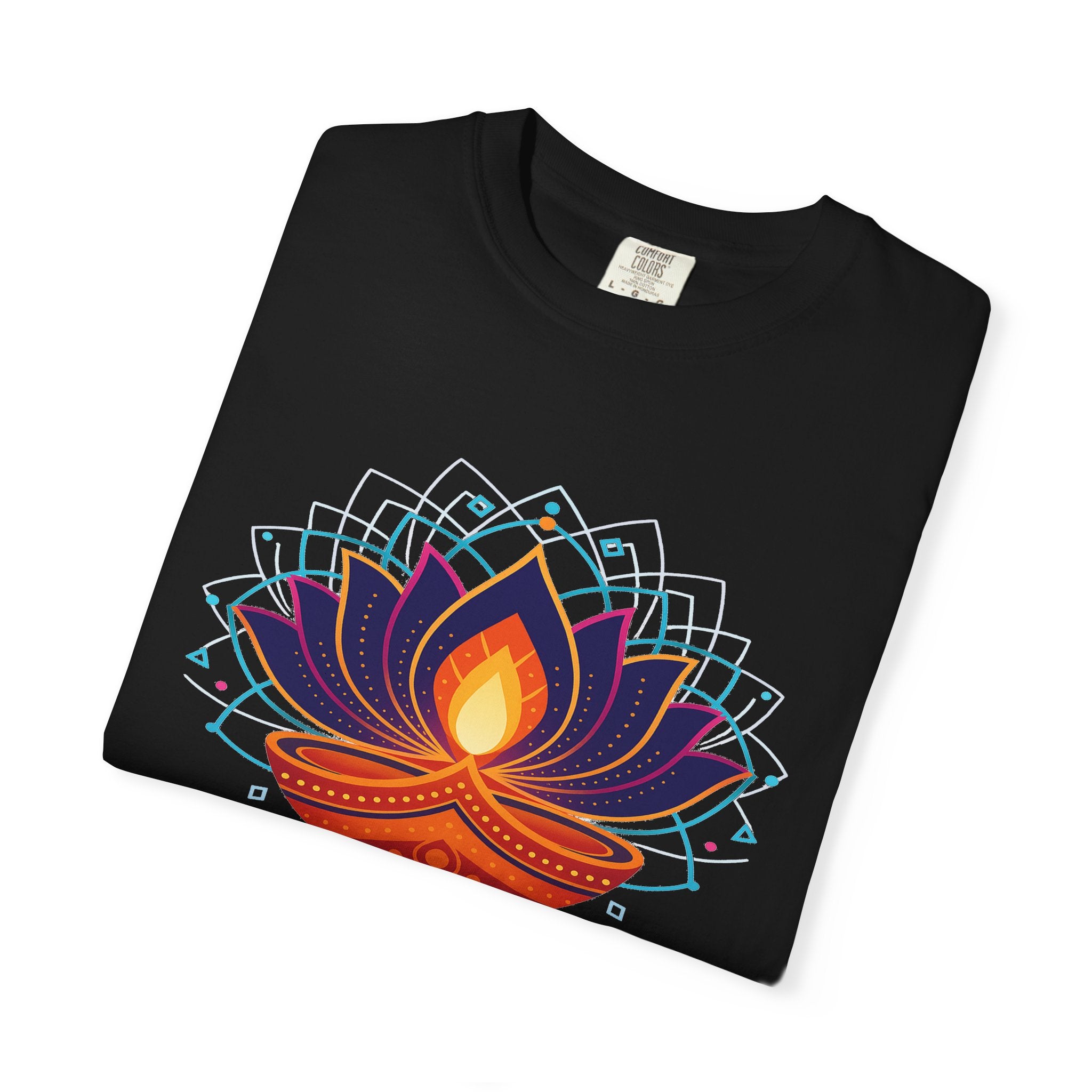 Diwali Celebration T-Shirt | Happy Diwali Unisex Garment-Dyed Tee | Festival Apparel Gift