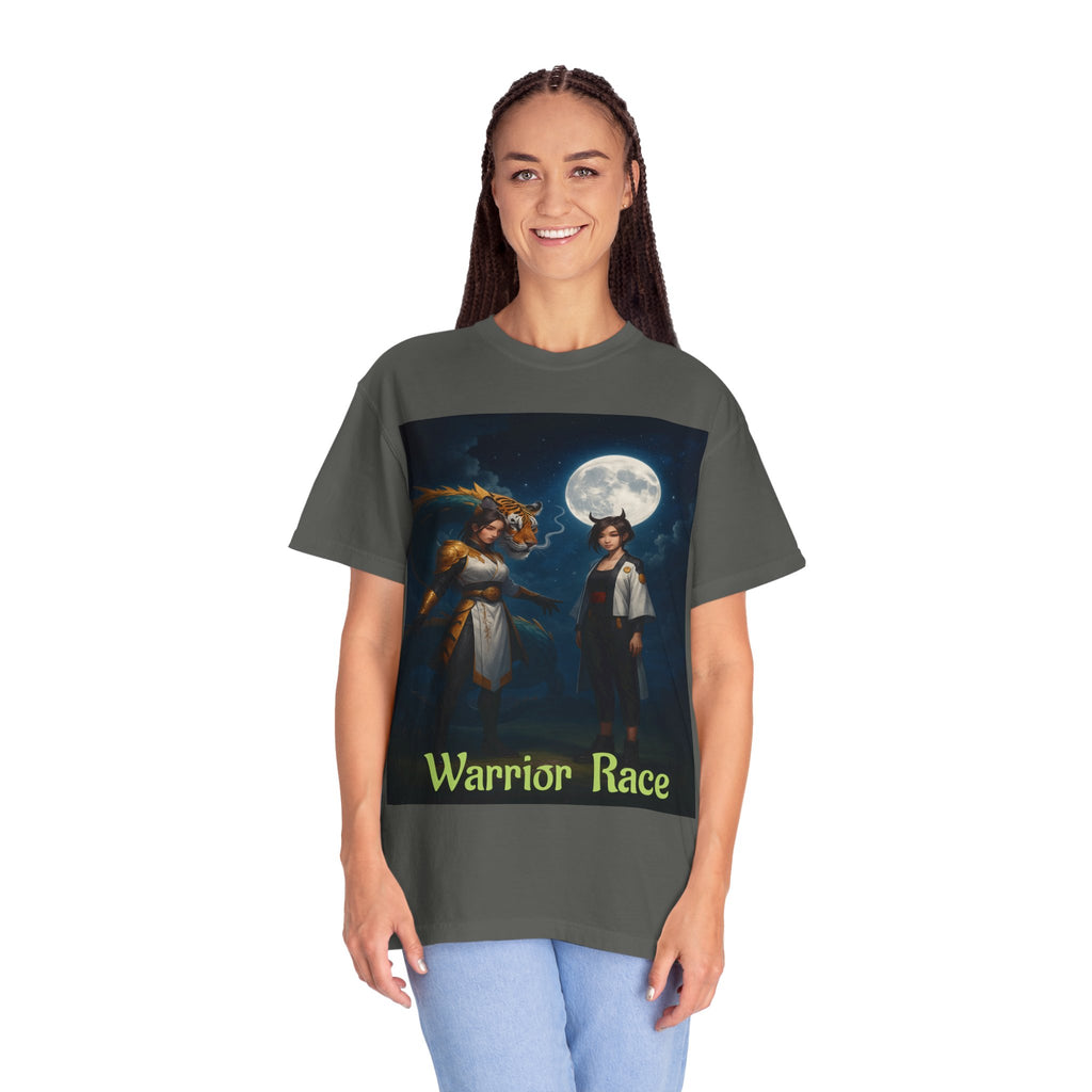 Warrior Race Fantasy Graphic Tee – Gamer Cosplay Shirt