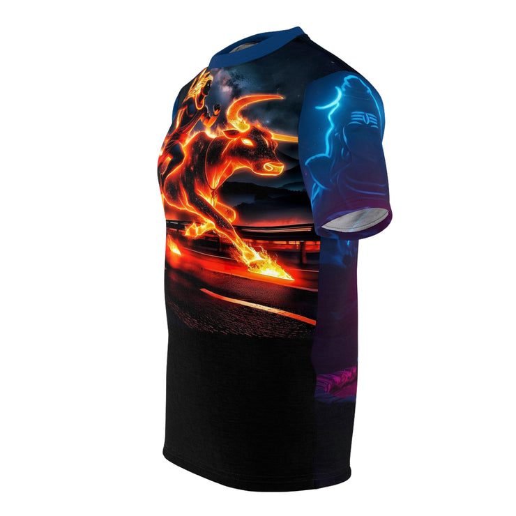 Shiv & Nandi Ride Tee – Mythology Art T-Shirt