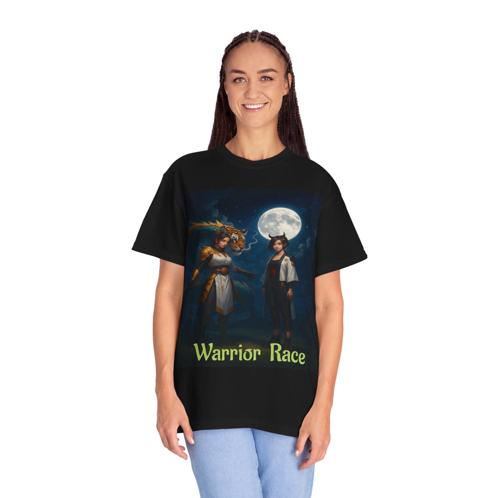 Warrior Race Fantasy Graphic Tee – Gamer Cosplay Shirt