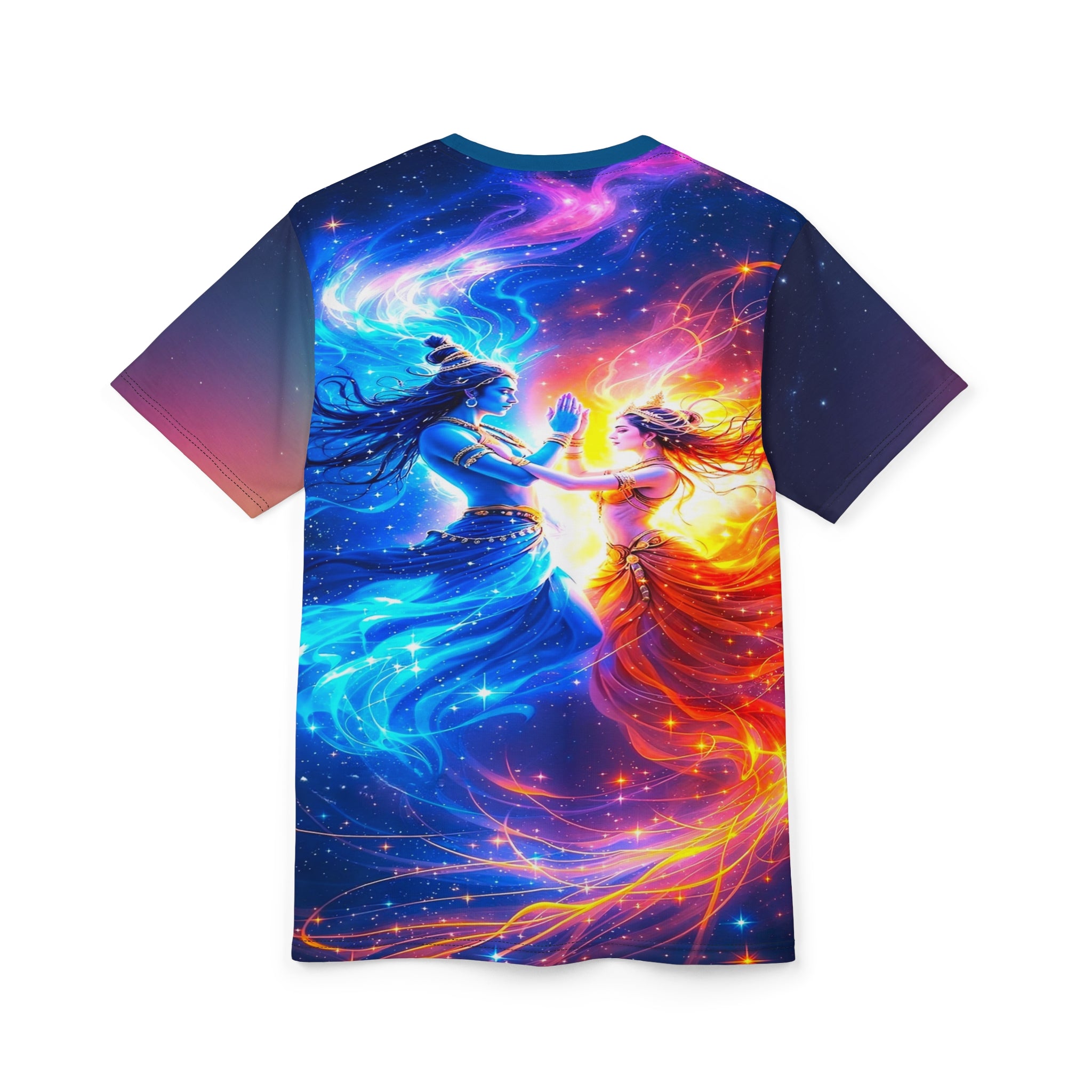 Lord Shiv & Ma Parvati Love Tee – Spiritual Cut & Sew Top