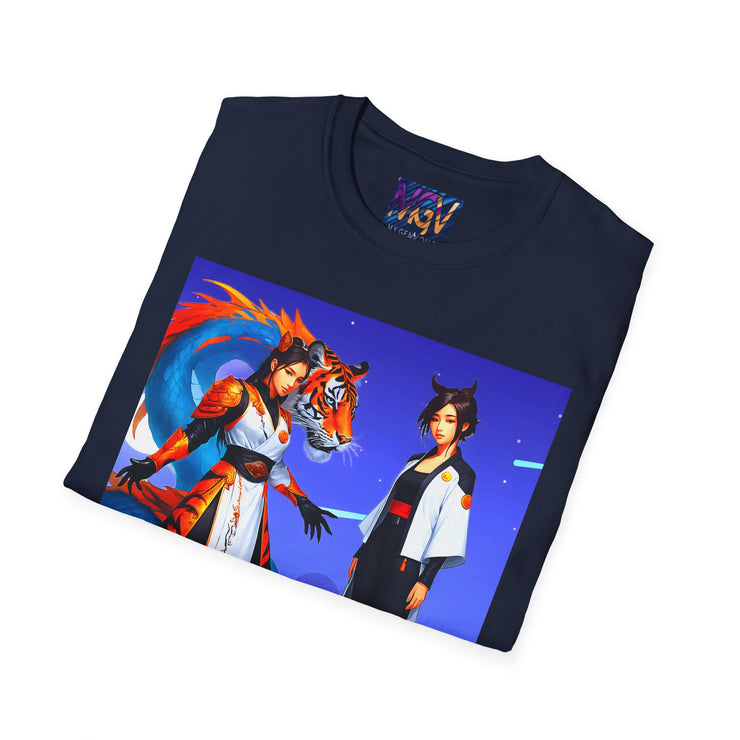 Fantasy Adventure Colorful Tee – Anime Cosplay T-Shirt