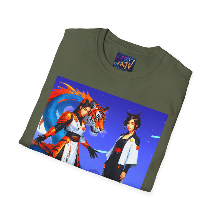 Fantasy Adventure Colorful Tee – Anime Cosplay T-Shirt