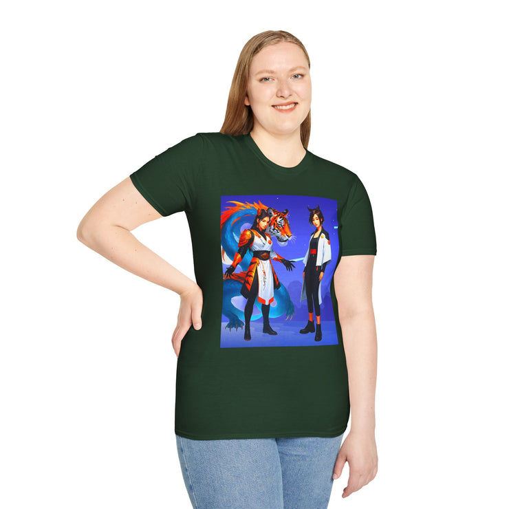 Fantasy Adventure Colorful Tee – Anime Cosplay T-Shirt