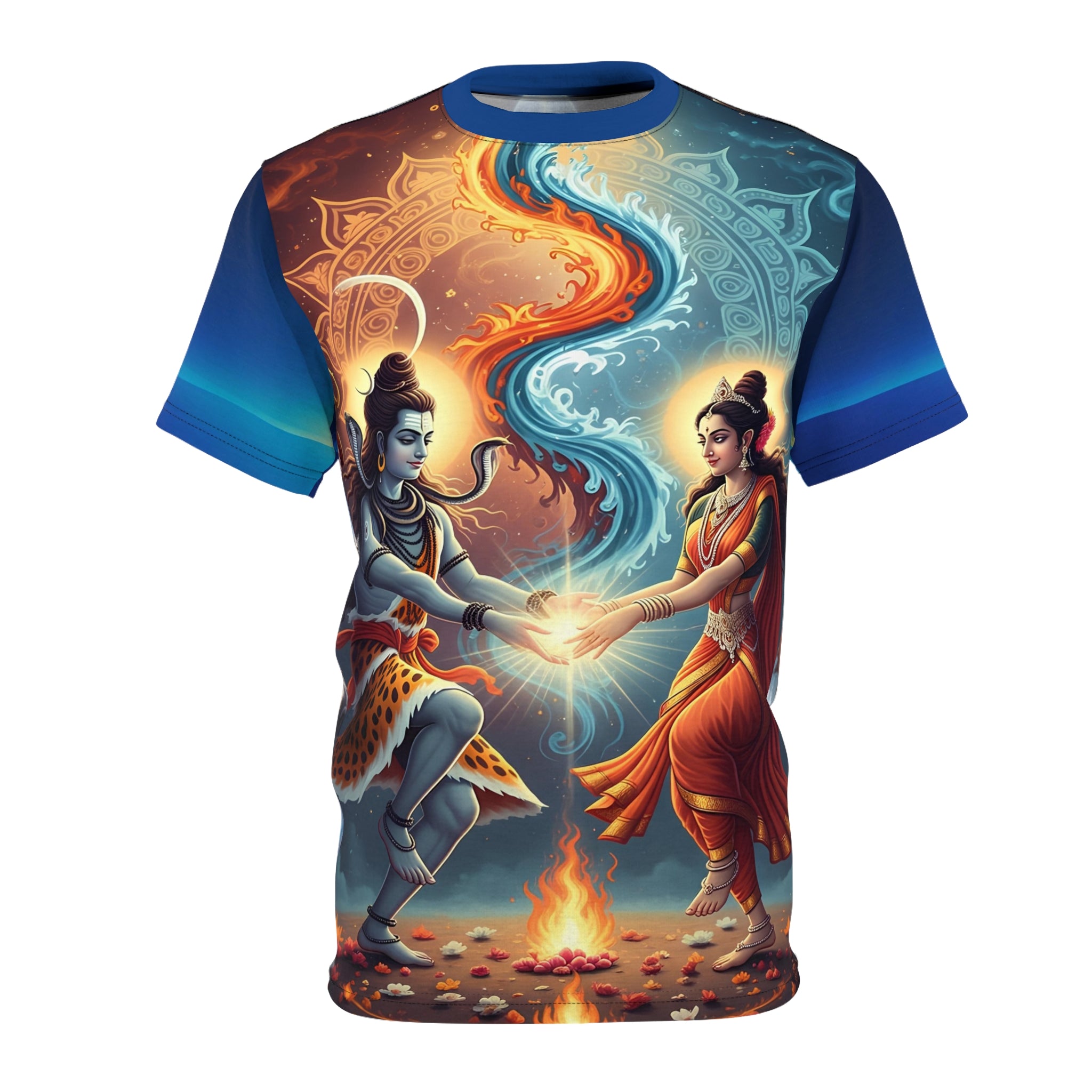 Mythical Dance Spiritual Tee – Festival ShravanMas Wear