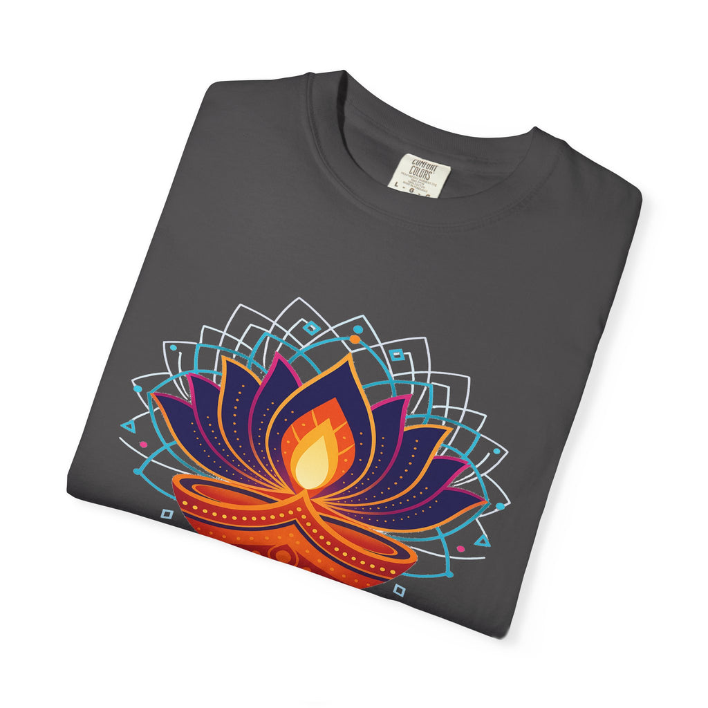 Diwali Celebration T-Shirt | Happy Diwali Unisex Garment-Dyed Tee | Festival Apparel Gift