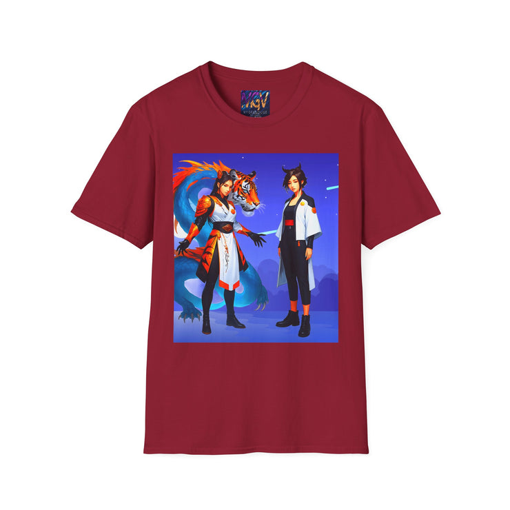 Fantasy Adventure Colorful Tee – Anime Cosplay T-Shirt