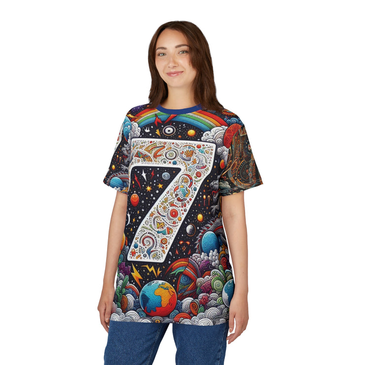 Galaxy 7 Dragon Universe Tee – Space Fantasy Shirt