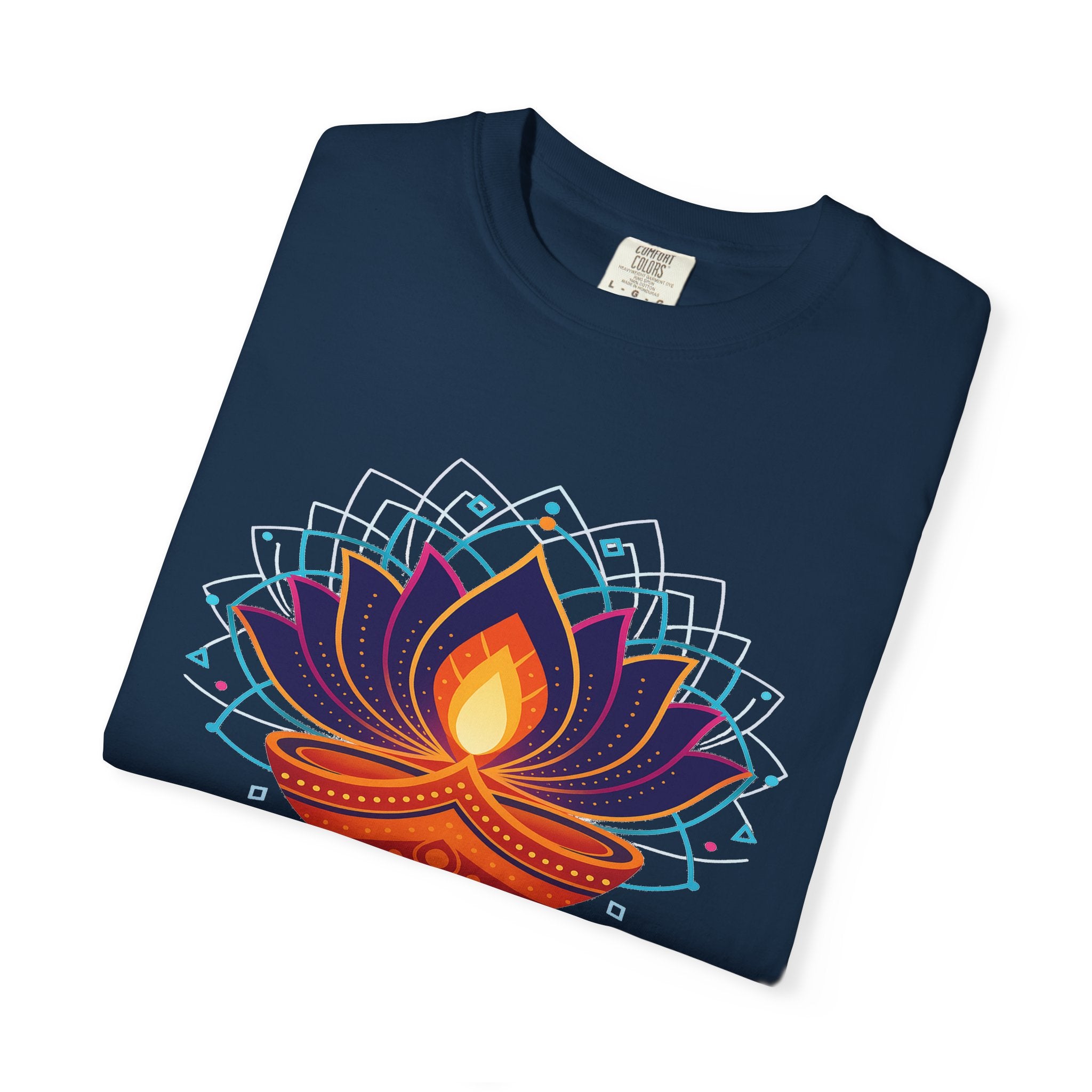 Diwali Celebration T-Shirt | Happy Diwali Unisex Garment-Dyed Tee | Festival Apparel Gift