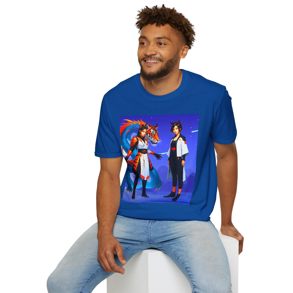 Fantasy Adventure Colorful Tee – Anime Cosplay T-Shirt