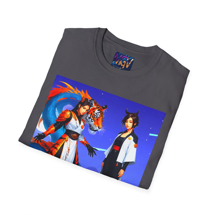 Fantasy Adventure Colorful Tee – Anime Cosplay T-Shirt