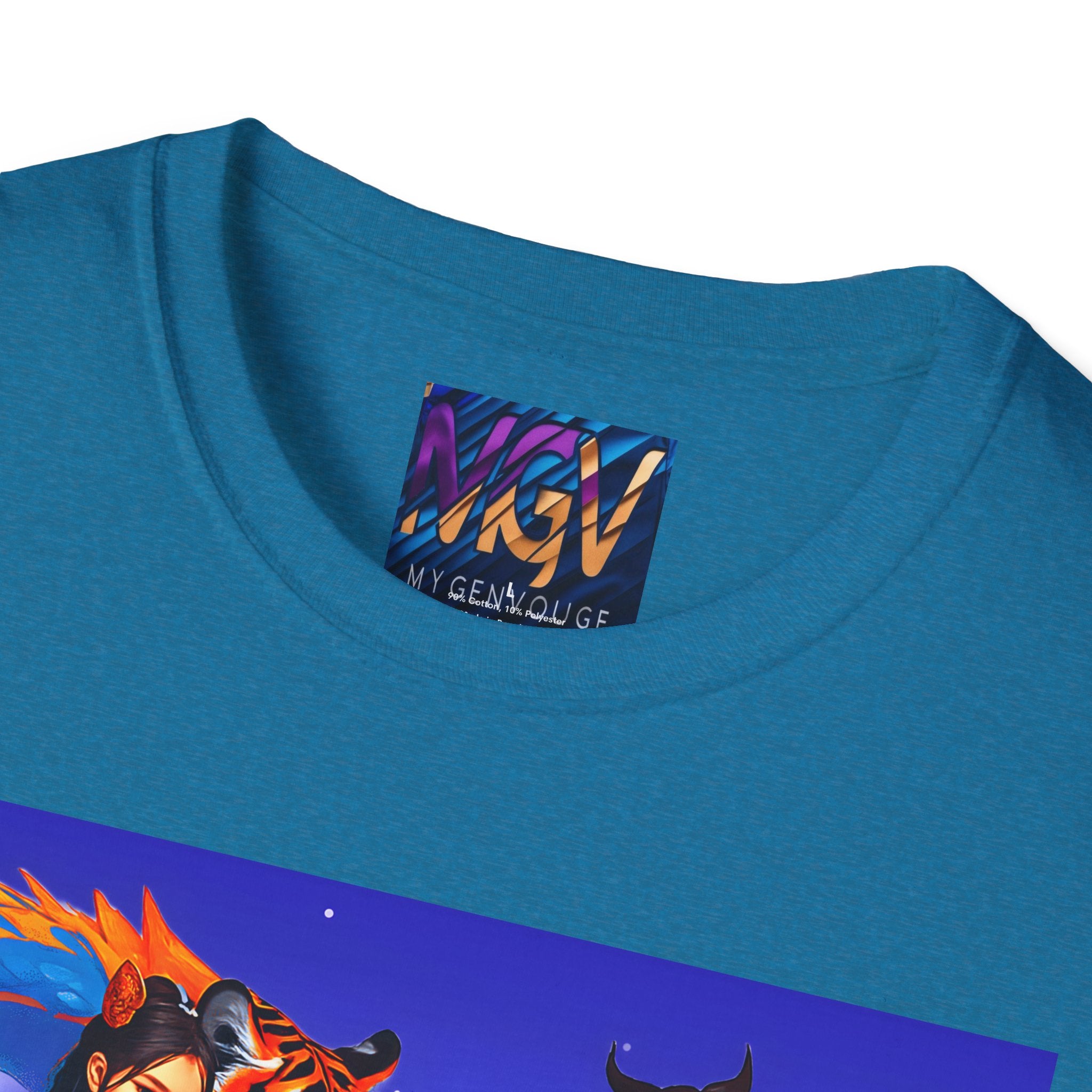Fantasy Adventure Colorful Tee – Anime Cosplay T-Shirt