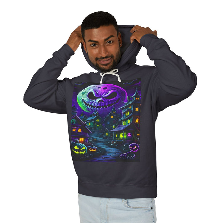 Halloween Lightweight Hooded Sweatshirt