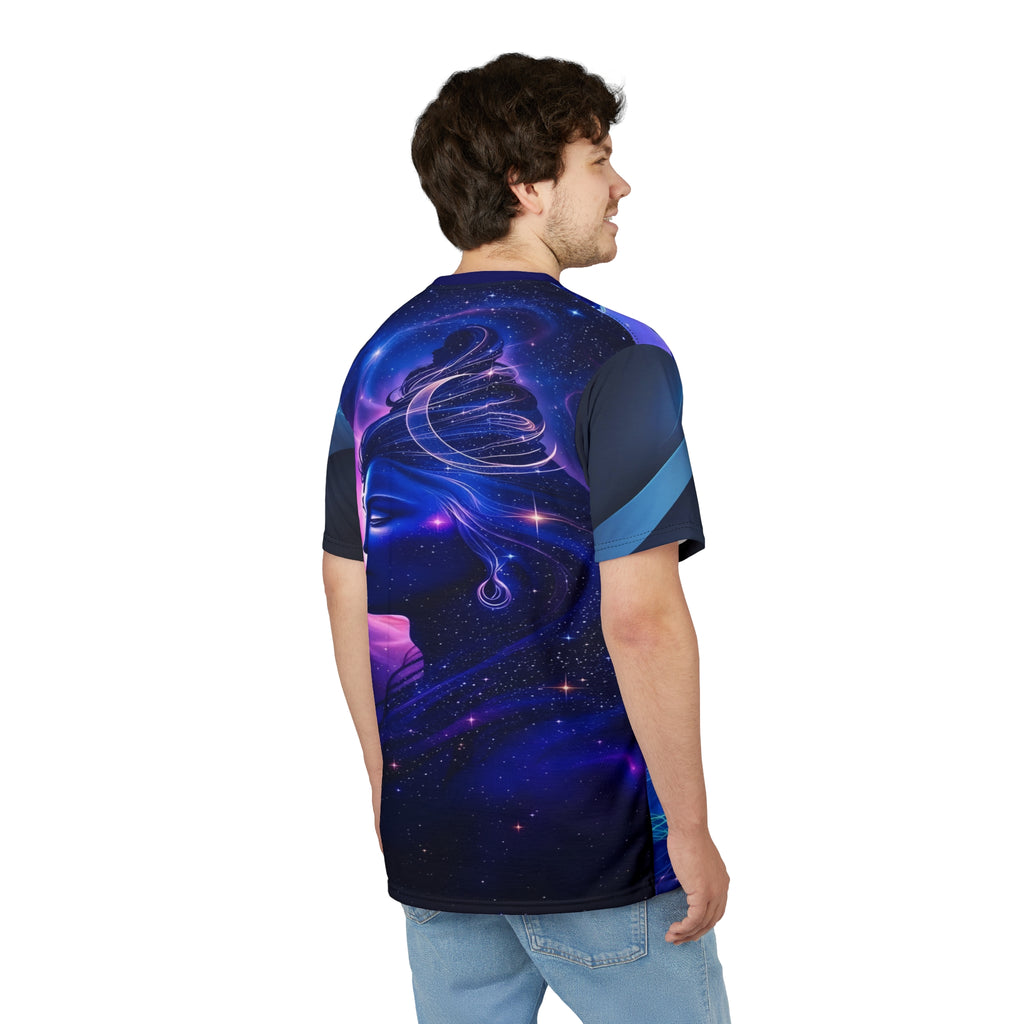 Cosmic Love Shiv & Parvati Tee – Festival Boho Shirt