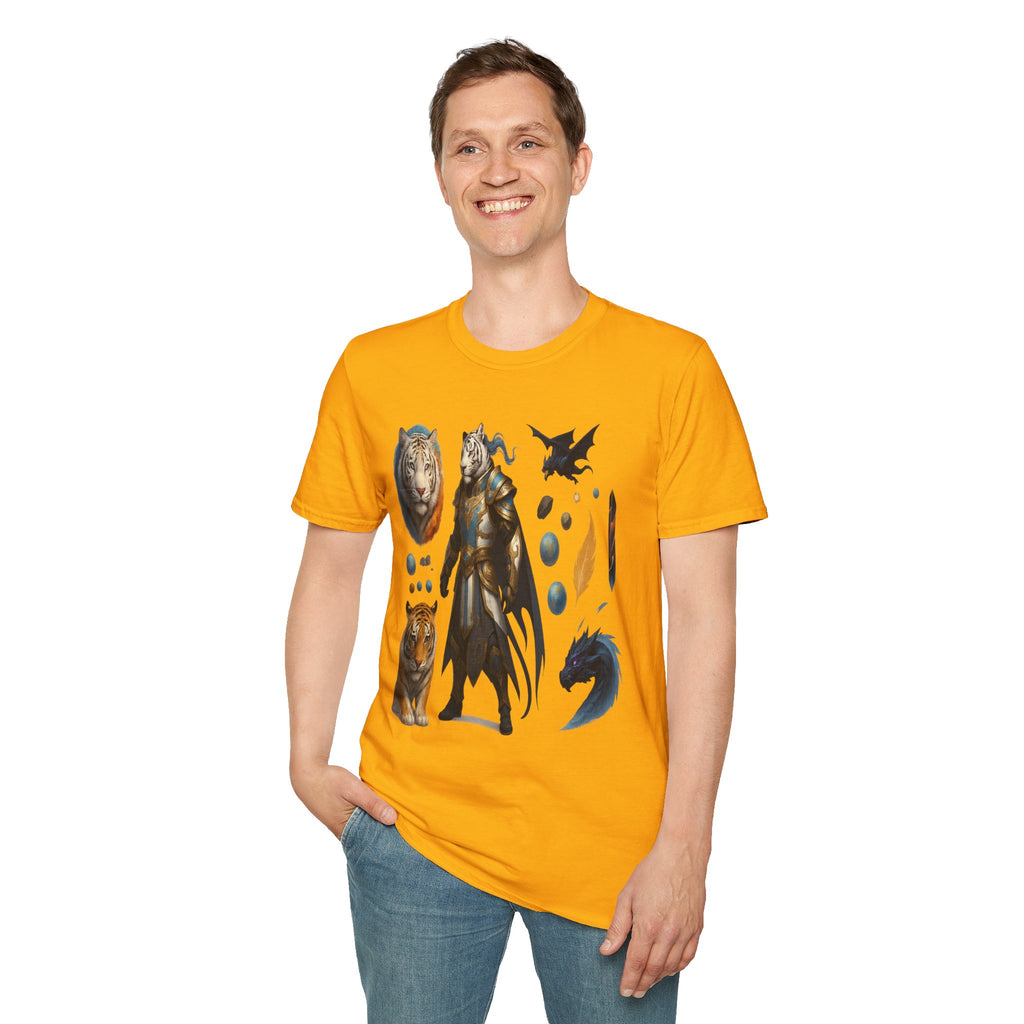 Fantasy Adventure Graphic Tee – Magical Creature Shirt