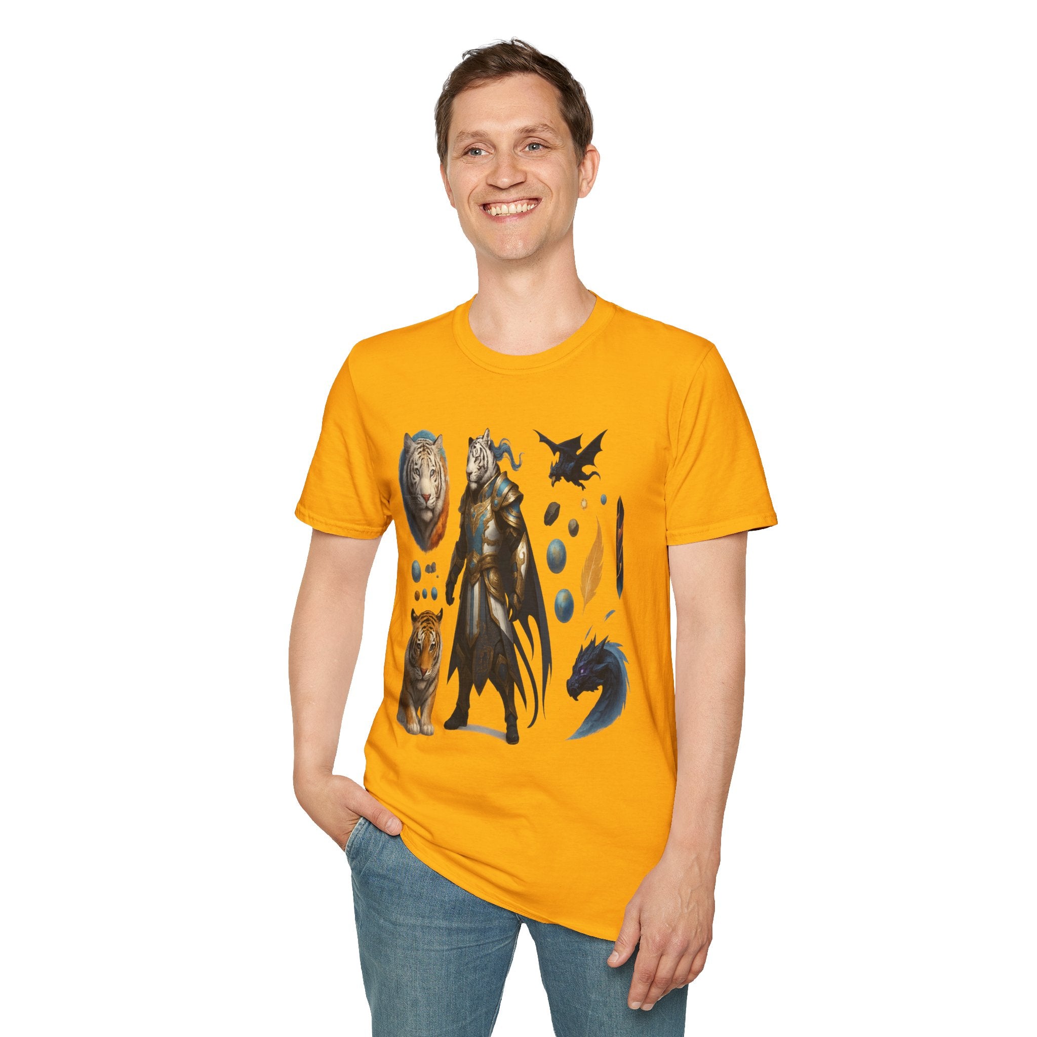 Fantasy Adventure Graphic Tee – Magical Creature Shirt