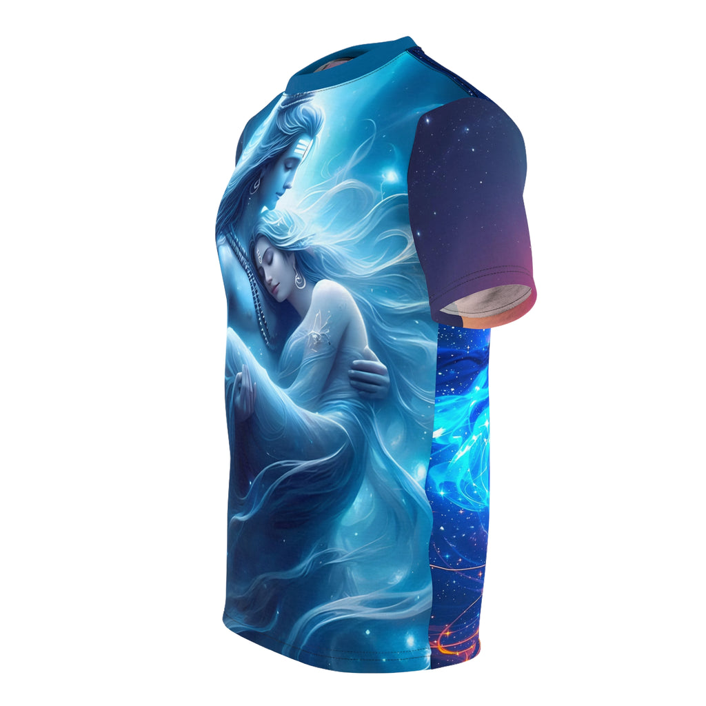 Lord Shiv & Ma Parvati Love Tee – Spiritual Cut & Sew Top