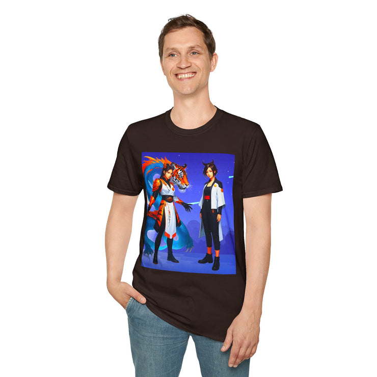 Fantasy Adventure Colorful Tee – Anime Cosplay T-Shirt