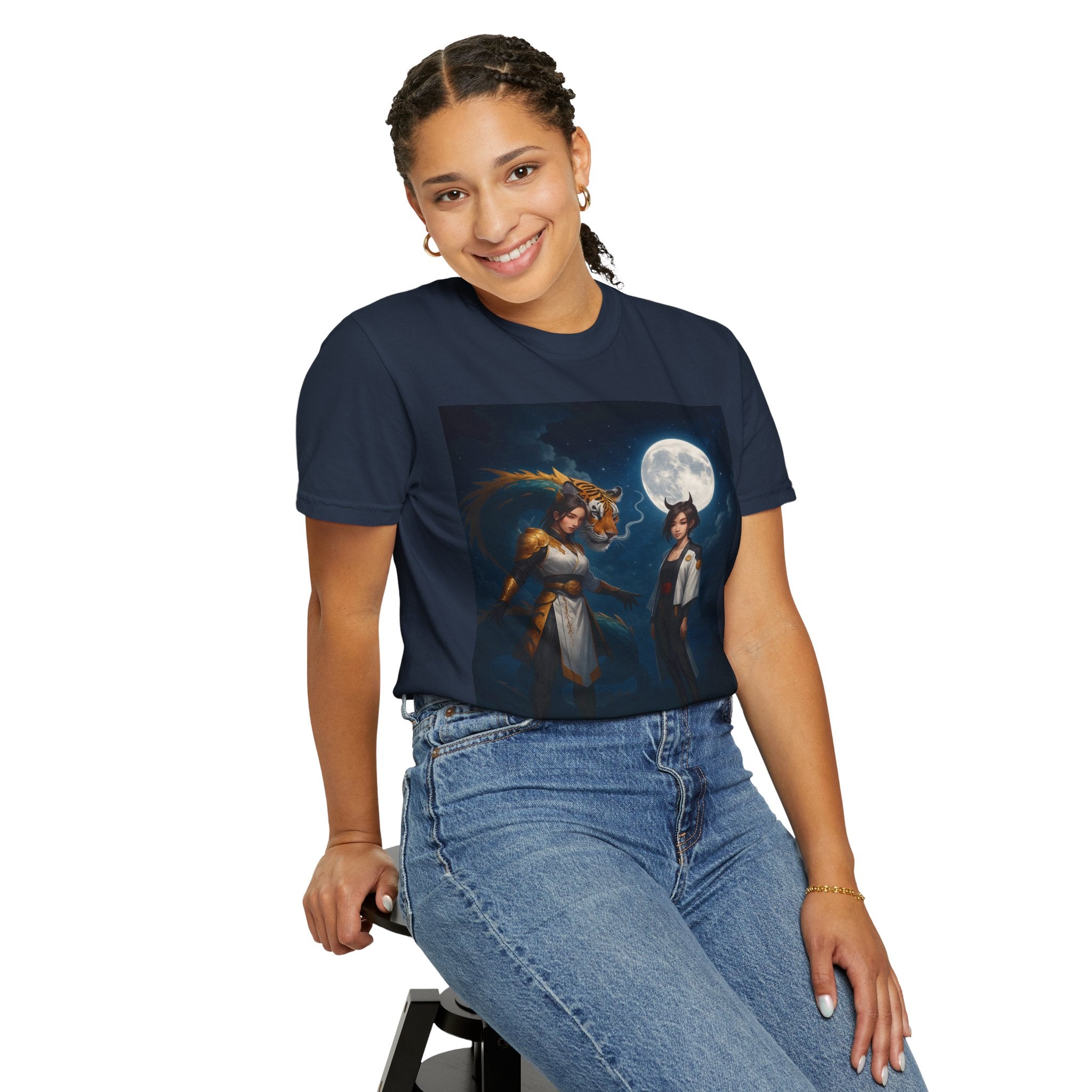 Warrior Race Fantasy Graphic Tee – Gamer Cosplay Shirt