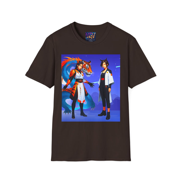 Fantasy Adventure Colorful Tee – Anime Cosplay T-Shirt