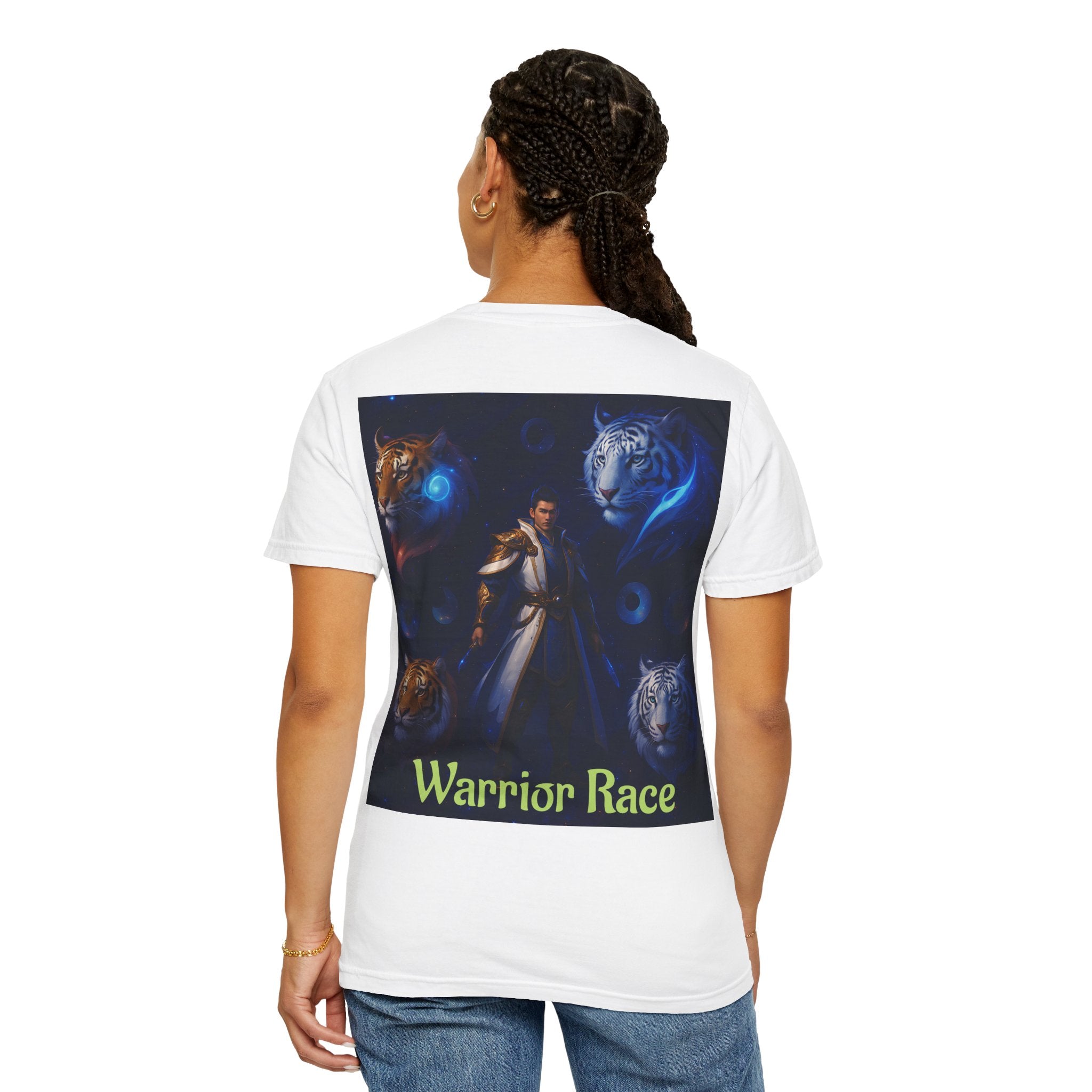 Warrior Race Fantasy Graphic Tee – Gamer Cosplay Shirt