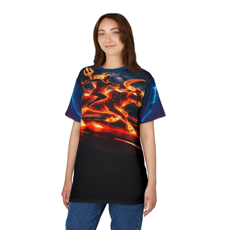 Shiv & Nandi Ride Tee – Mythology Art T-Shirt