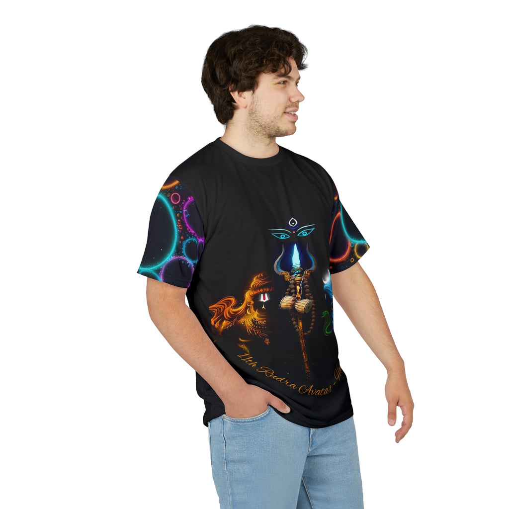Rudra Avatar Hanuman Graphic Tee – Spiritual Festival Shirt