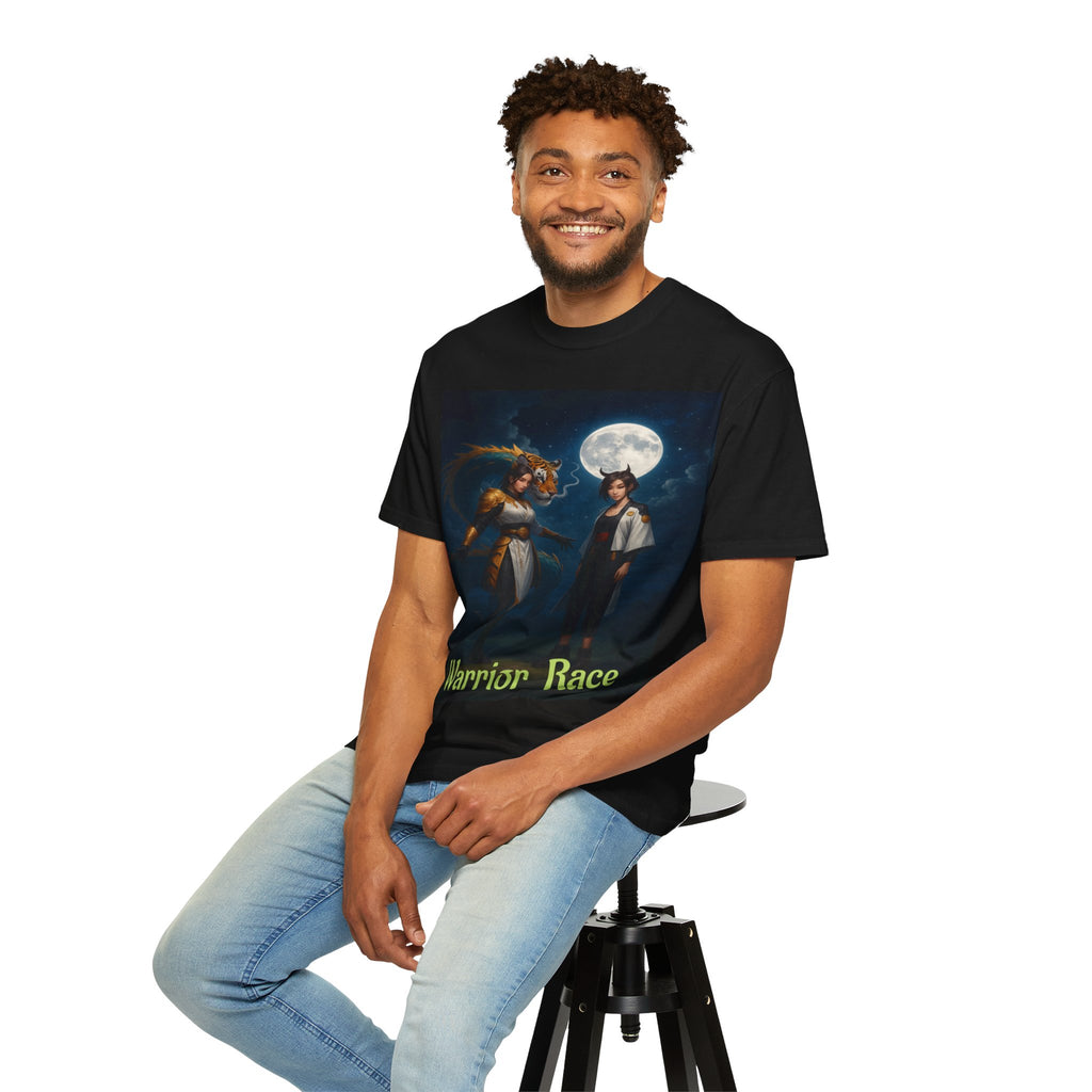 Warrior Race Fantasy Graphic Tee – Gamer Cosplay Shirt