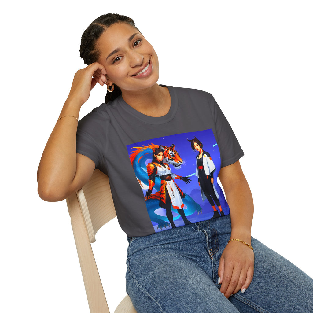 Fantasy Adventure Colorful Tee – Anime Cosplay T-Shirt