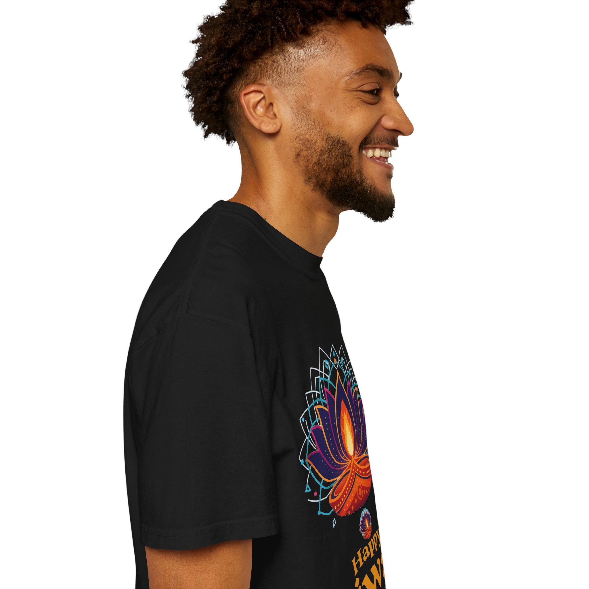 Diwali Celebration T-Shirt | Happy Diwali Unisex Garment-Dyed Tee | Festival Apparel Gift