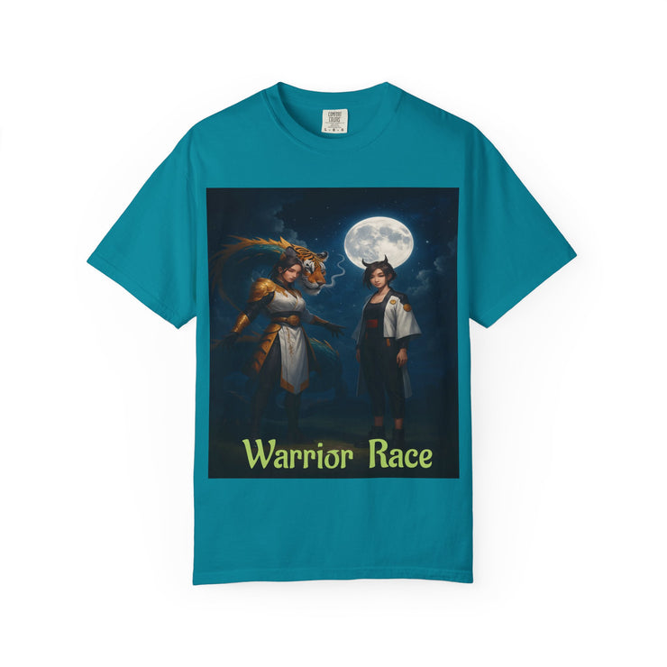 Warrior Race Fantasy Graphic Tee – Gamer Cosplay Shirt
