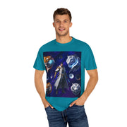 Fantasy-Themed Garment-Dyed Tee – Majestic Creature Shirt