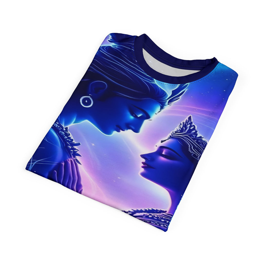 Cosmic Love Shiv & Parvati Tee – Festival Boho Shirt