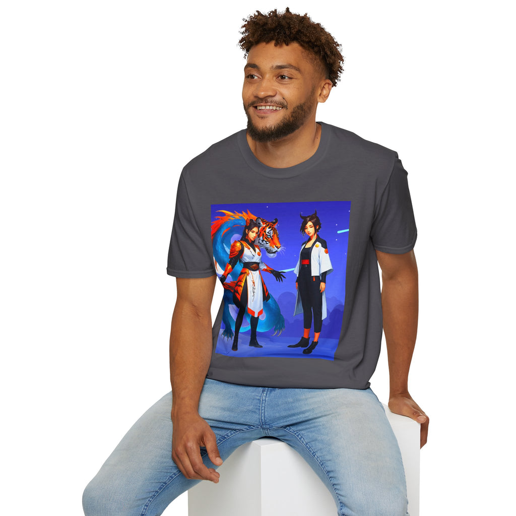 Fantasy Adventure Colorful Tee – Anime Cosplay T-Shirt
