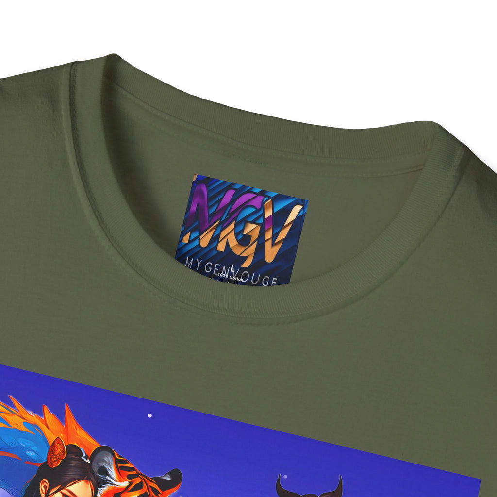 Fantasy Adventure Colorful Tee – Anime Cosplay T-Shirt