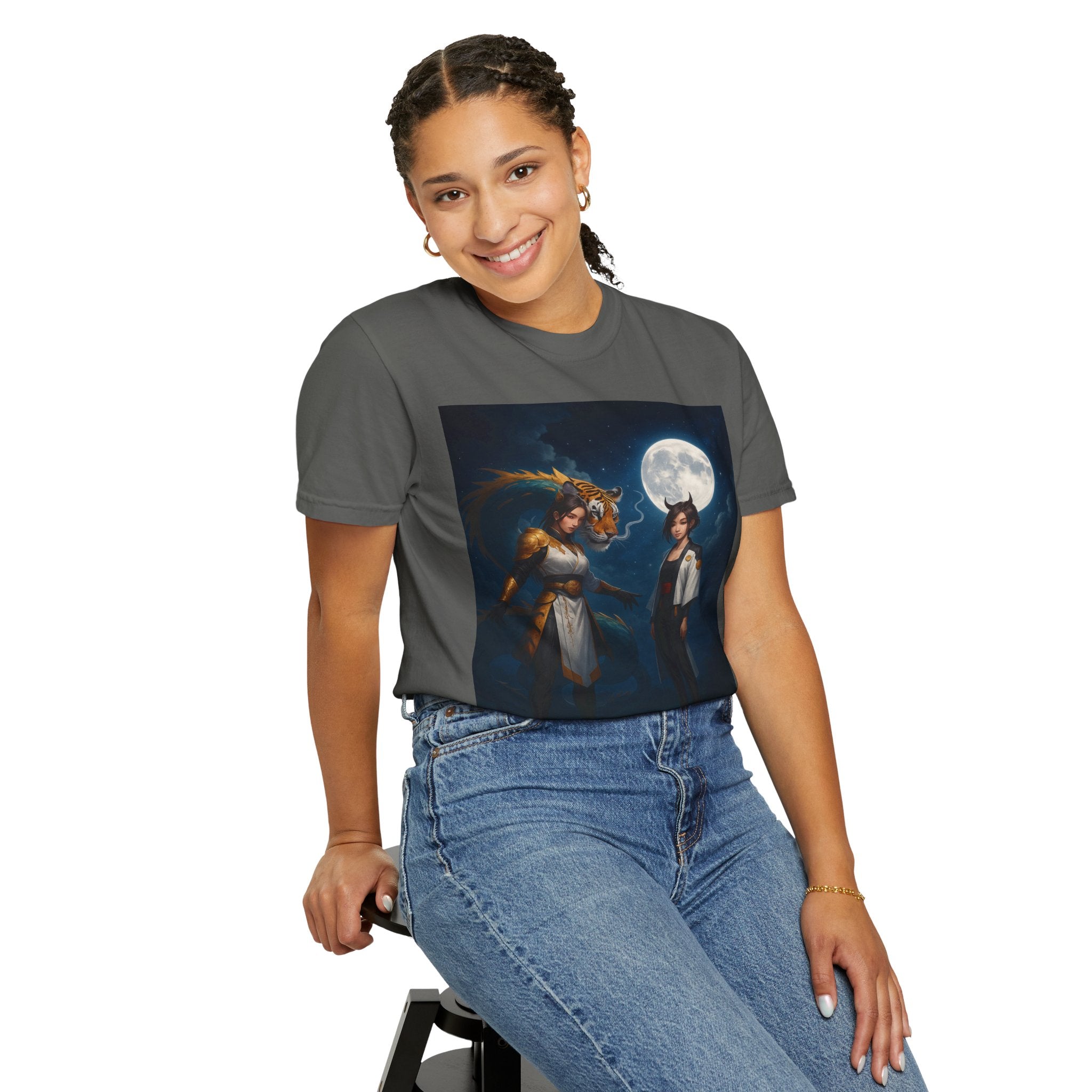 Warrior Race Fantasy Graphic Tee – Gamer Cosplay Shirt
