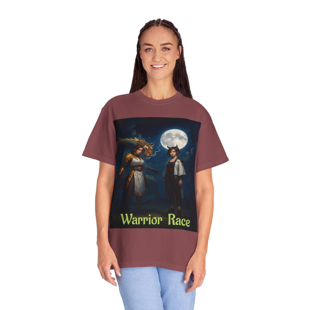 Warrior Race Fantasy Graphic Tee – Gamer Cosplay Shirt